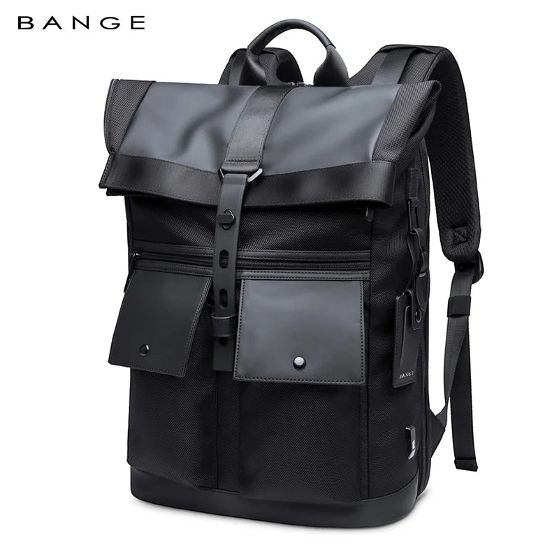Backper Echo Anti-Theft Polyester Backpack — side detail