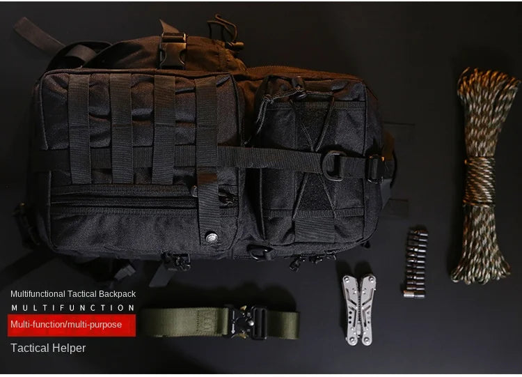Hong BM-24M637 30L Waterproof Nylon Tactical Backpack