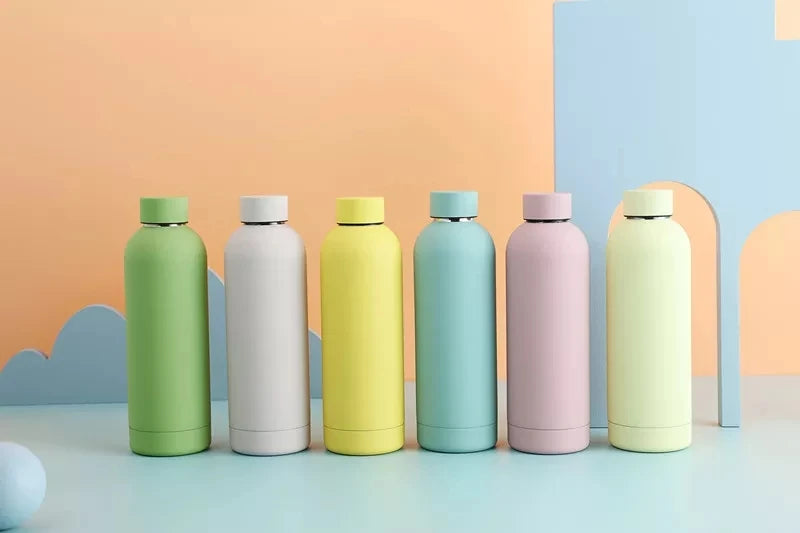 500ml Reusable Stainless Steel Vacuum Bottle – Laser Logo – 6