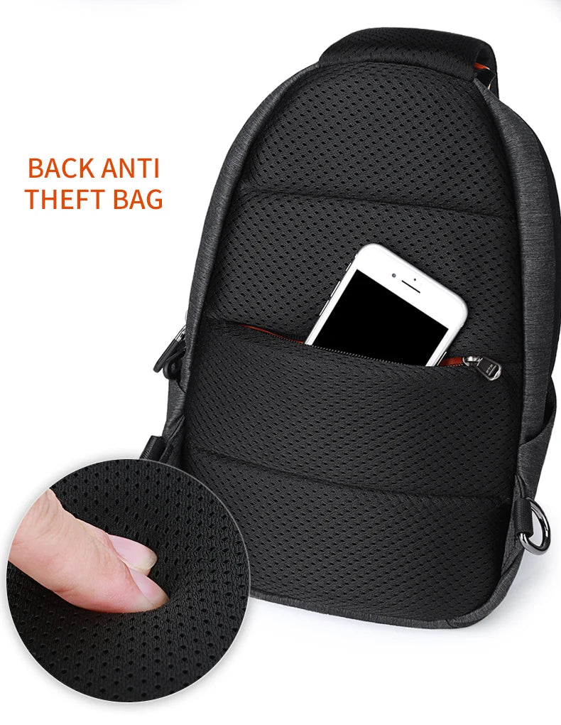 Mingao 1450 Korean Waterproof Crossbody Sling Bag - detail 5