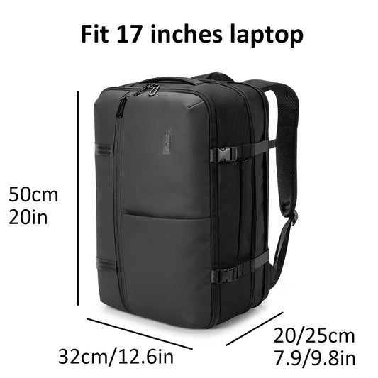 Kingsons waterproof travel backpack — front view