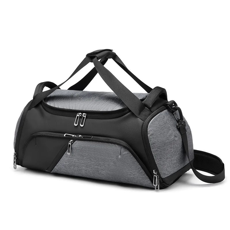Mingao 1918 Waterproof Sports Gym Duffle Bag with Shoe Compartment