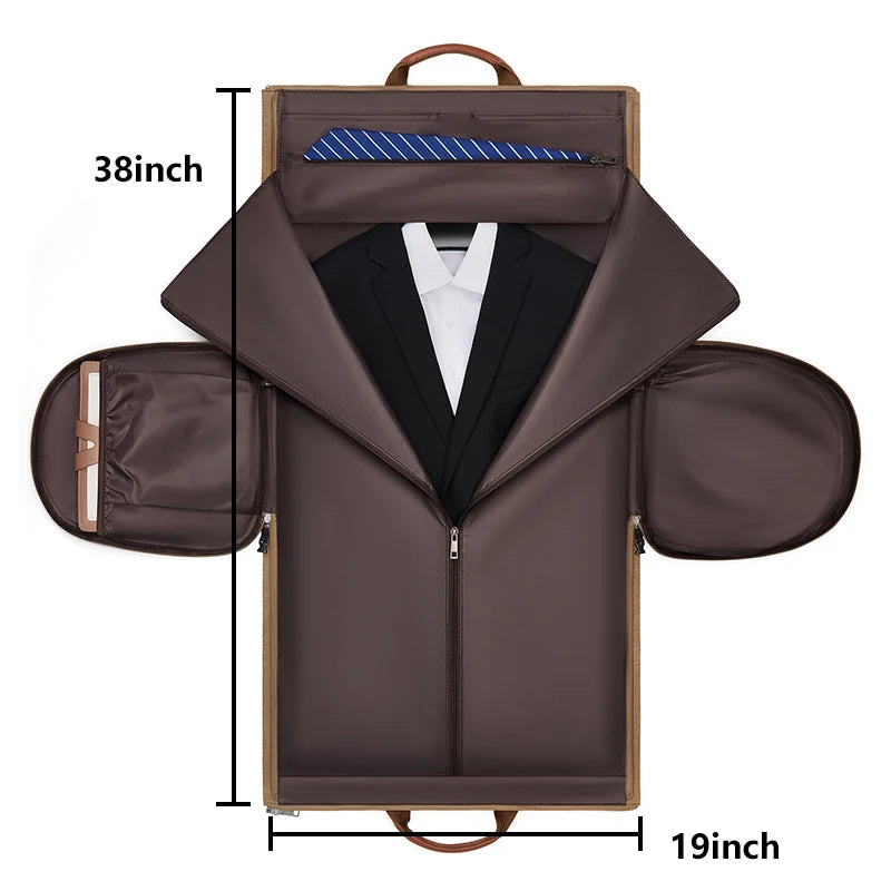 Mingao 209-1 Canvas Travel Duffle Bag with Shoe Compartment