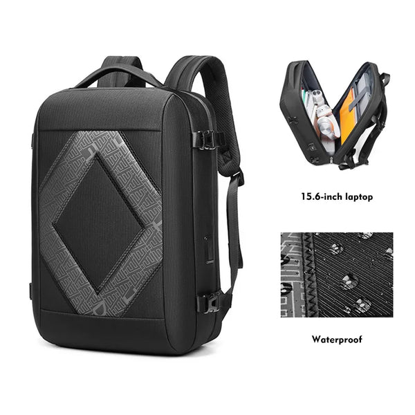 Mingao 612 Anti-Theft USB College Laptop Backpack