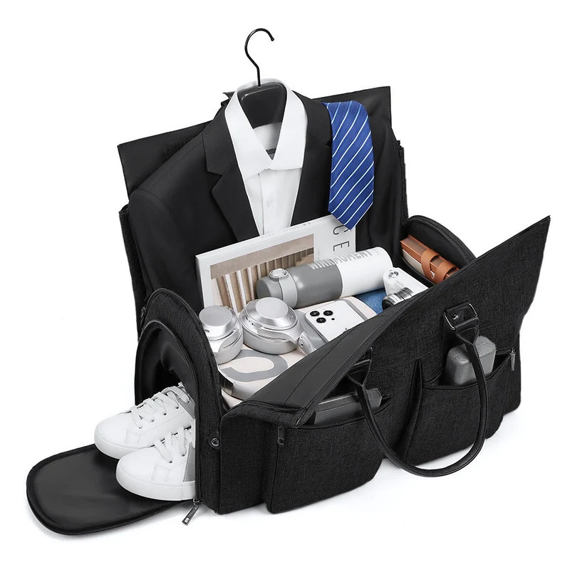 Mingao 233028-0 Wheeled Foldable Garment Travel Duffle Bag