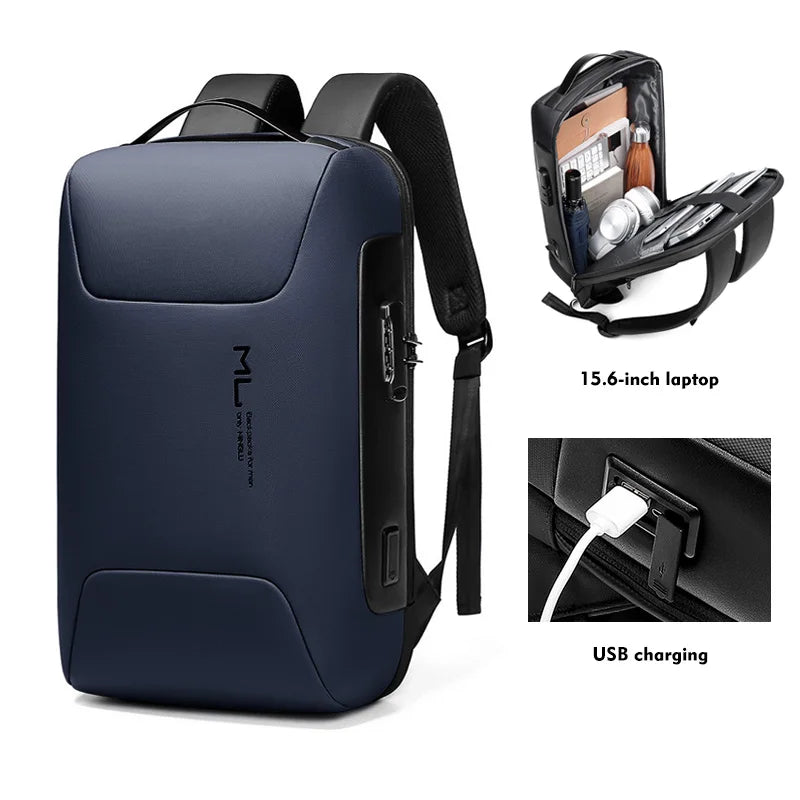 Mingao 22086 Anti-Theft USB College Laptop Backpack - main