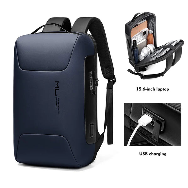 Mingao 22086 Anti-Theft USB College Laptop Backpack - main