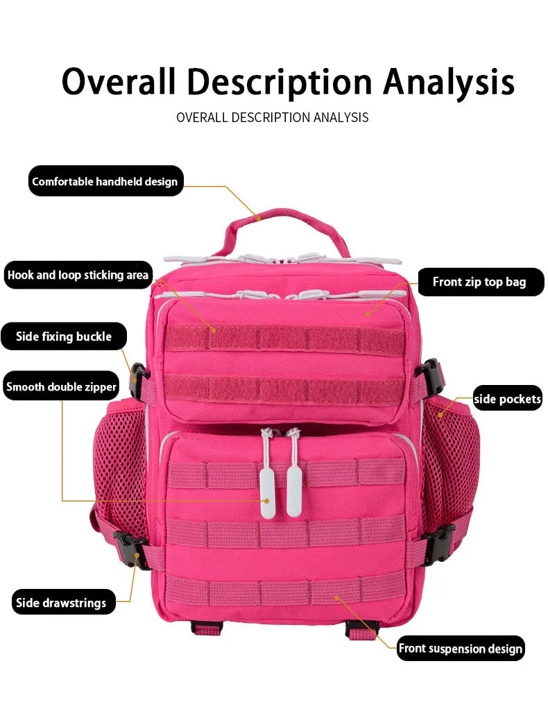 Hong BM-24M686 10L Waterproof Slim Tactical Travel Sling Bag