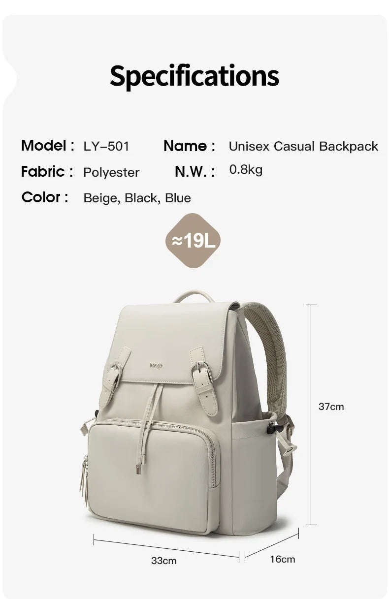 Bange LY501 Multifunction Women's Laptop Backpack - Material Quality