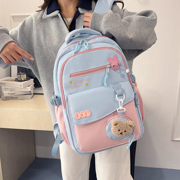 Ultra-Lightweight Breathable College Backpack - Neso SJ832981SCH - Senjia wholesale backpack
