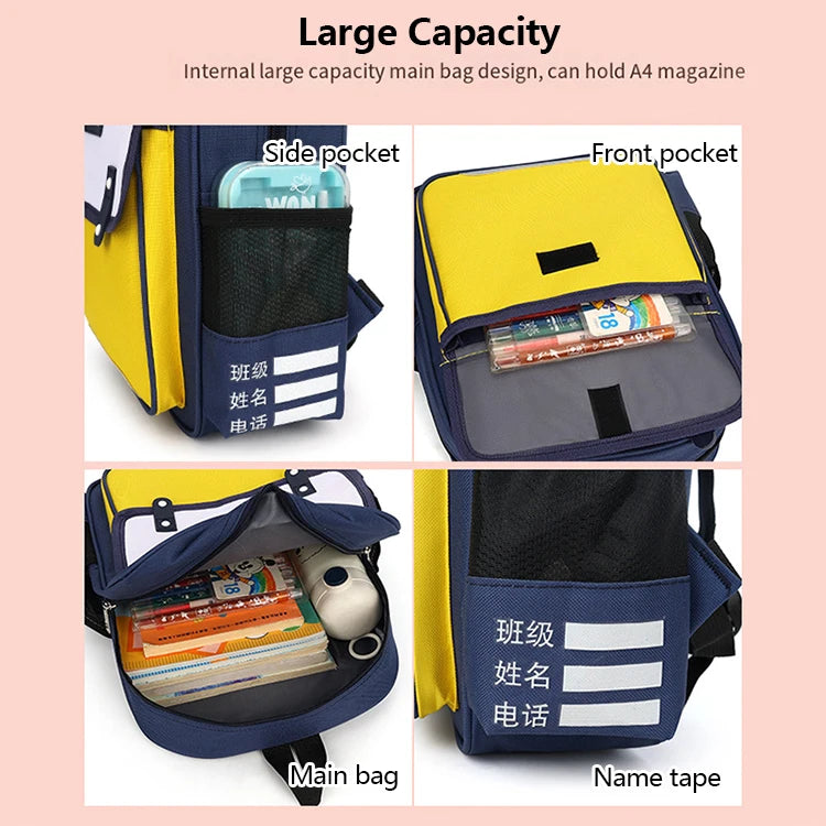 Keman KMA619 Cartoon Kids School Backpack A+ Image 2
