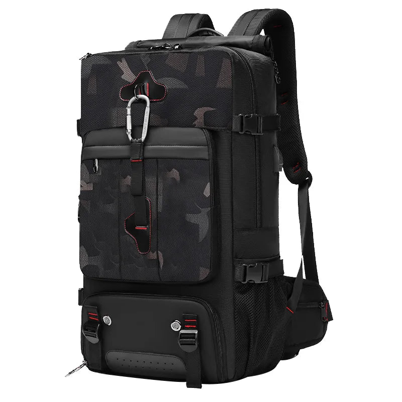 Mingao 2070 70L Waterproof Tactical Travel Backpack - Camo 1680D