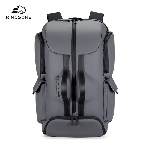 Kingsons waterproof travel backpack — front view