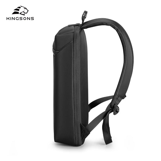 Kingsons men's waterproof school backpack — front view