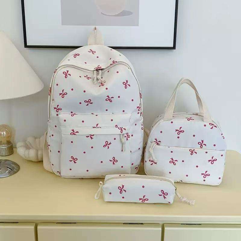 3-Piece Set College Student Backpack - Sycorax SJ8521SCH - Senjia wholesale backpack detail