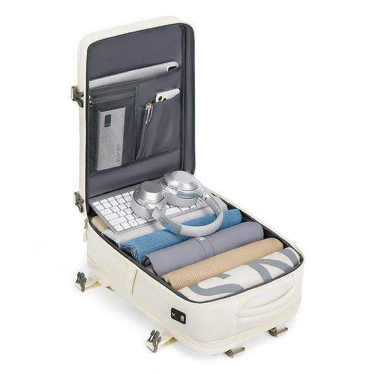 Mingao 231048 Fashion Travel Laptop Backpack with Shoe Compartment