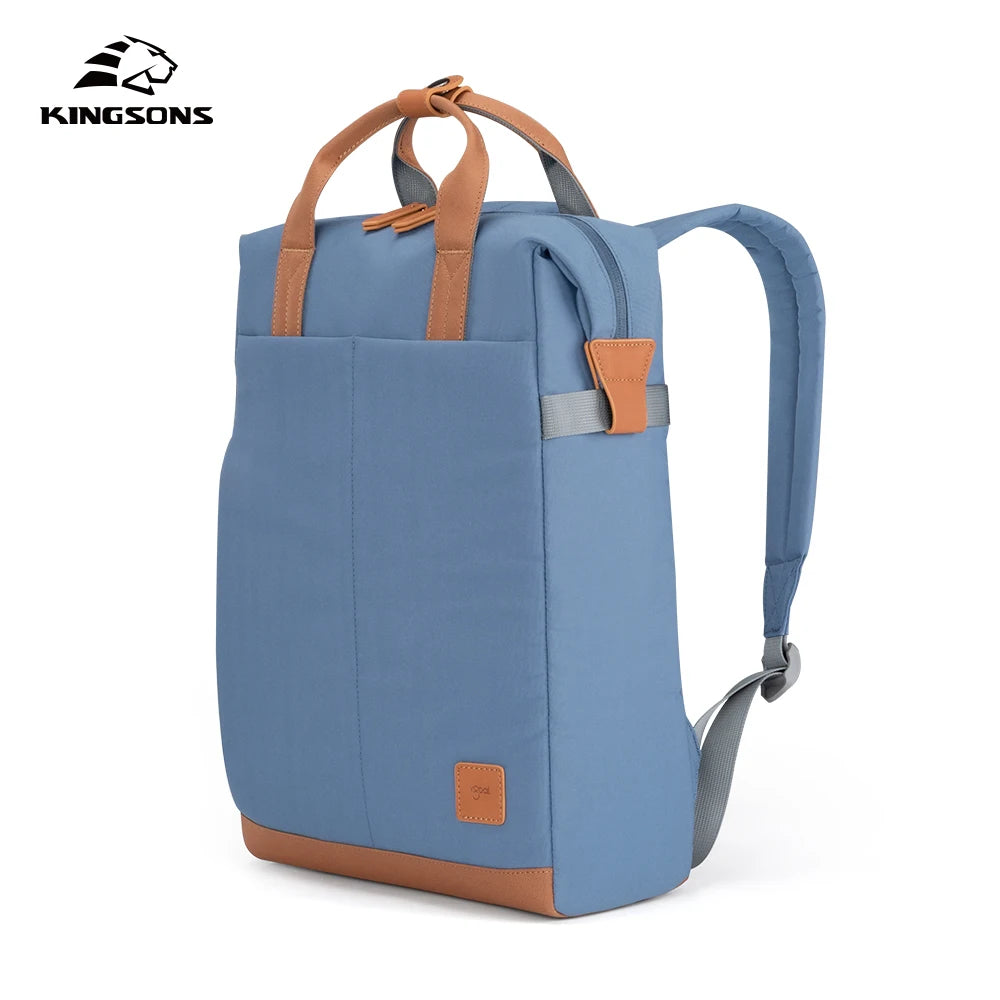 Kingsons women's school backpack — lifestyle shot