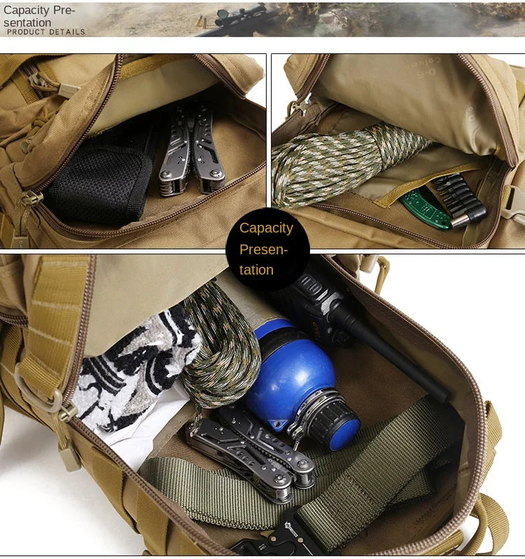 Hong BM-24M637 30L Waterproof Nylon Tactical Backpack - detail 5