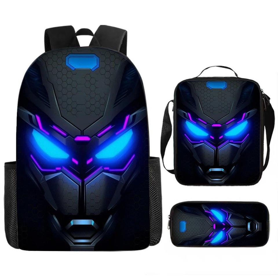 Azalea SJ8615SCH mecha robot lunch bag and pencil case