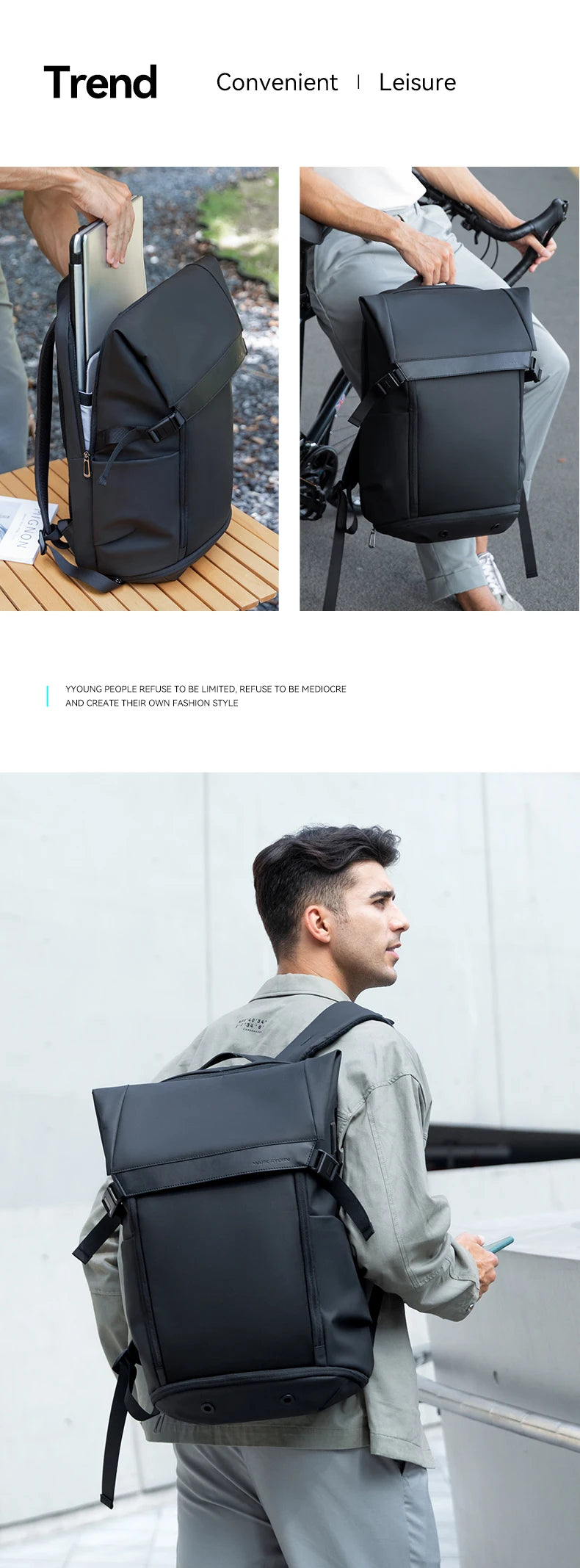 Mark Ryden Mesa MR-2966 Travel Oxford Backpack