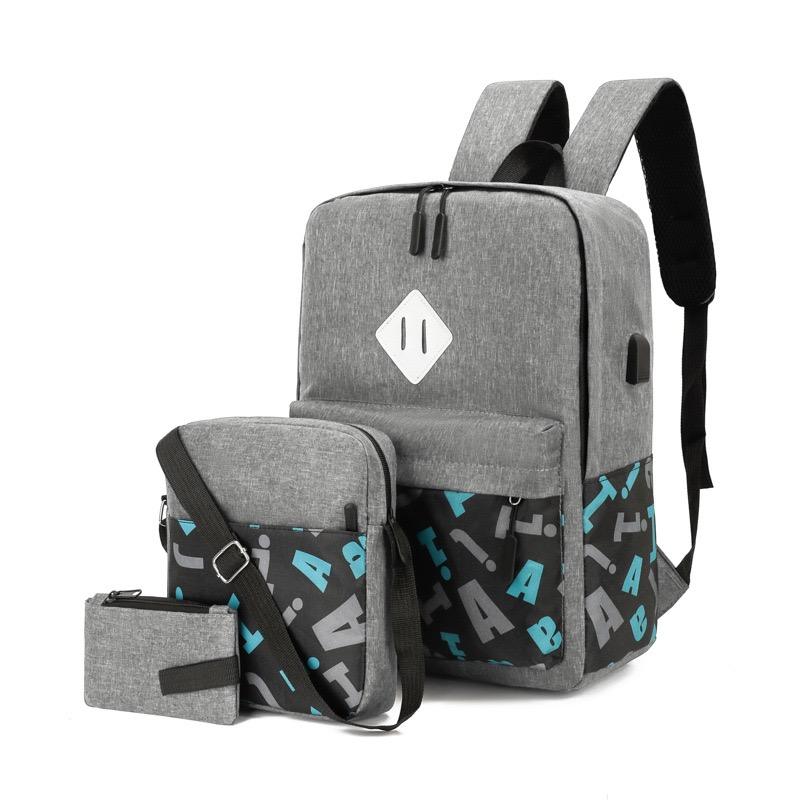 Orthosie SJ8145L 3-piece backpack set colors