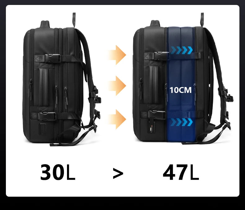 Mingao 241053 Multifunctional USB Travel Laptop Backpack - detail 5