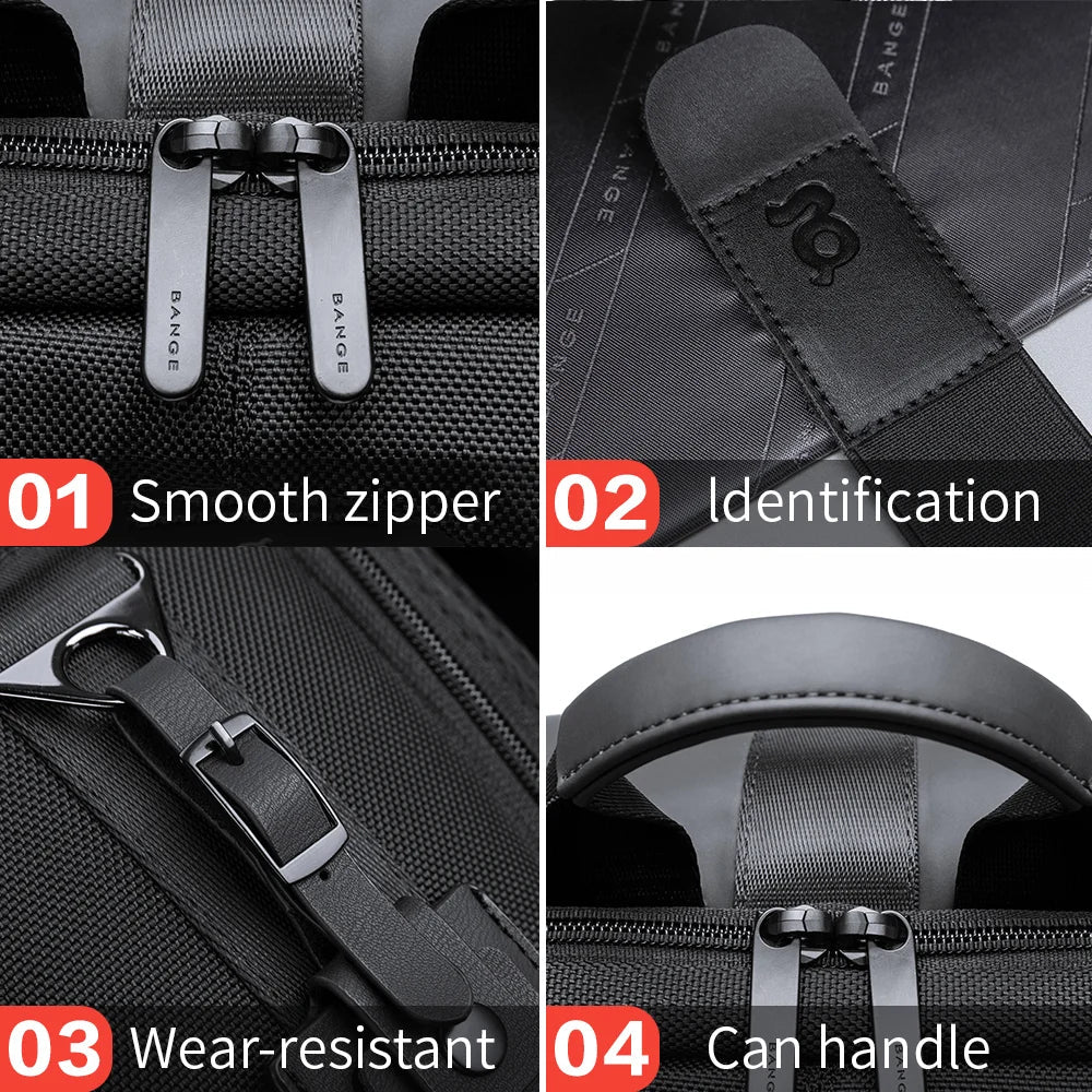 Backper Echo Anti-Theft Polyester Backpack — packed view