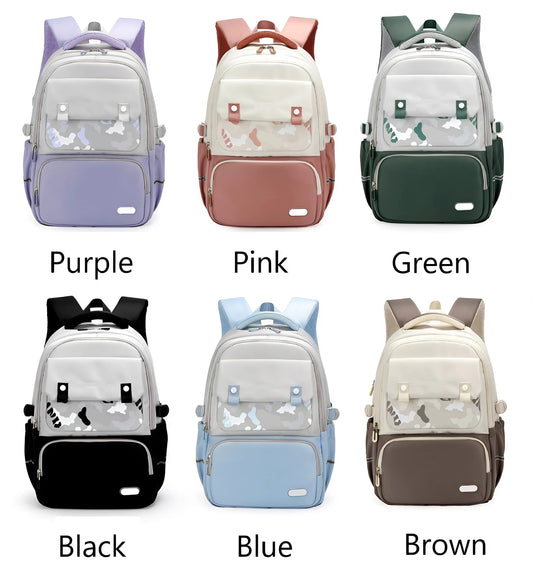 Aster backpack worn view