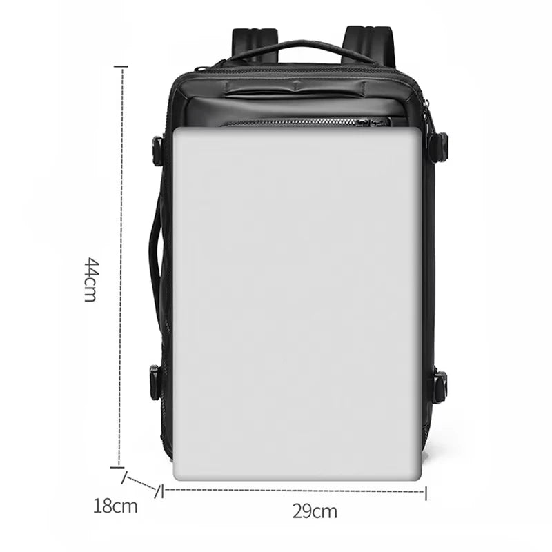 Keman KMFBL7001 Luxury Business Travel Outdoor Waterproof Laptop Backpack 2