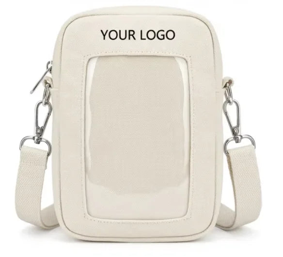 Backper Lacerta Graded Card Crossbody — White