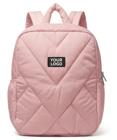 Backper Libra Puffer Backpack — Pink