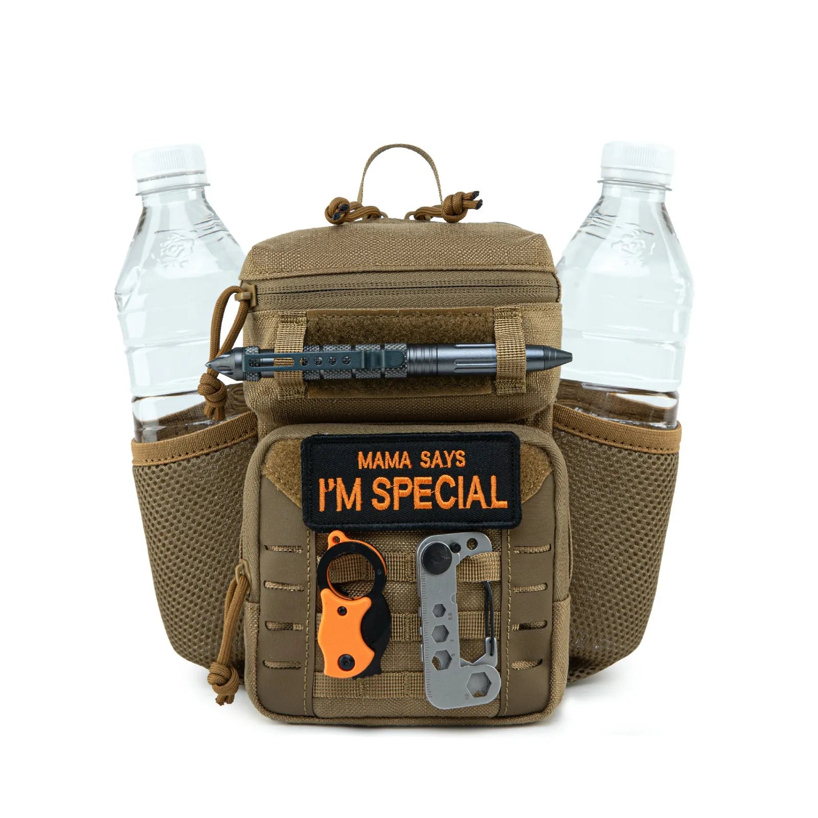 Hong B1-2 Tactical Waterproof Crossbody Waist Sling Bag