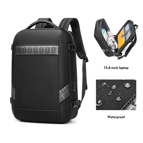 Mingao 611 Anti-Theft USB College Laptop Backpack