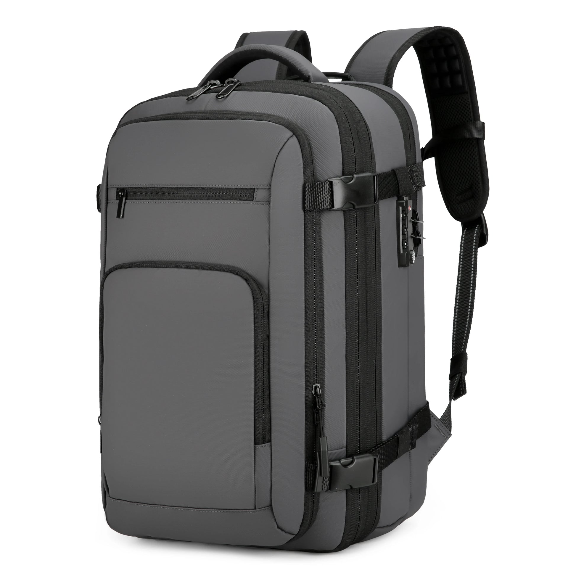 Telesto travel backpack worn