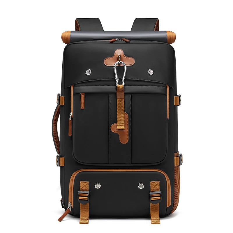 Mingao 2074 Waterproof Tactical Trekking Backpack - Black