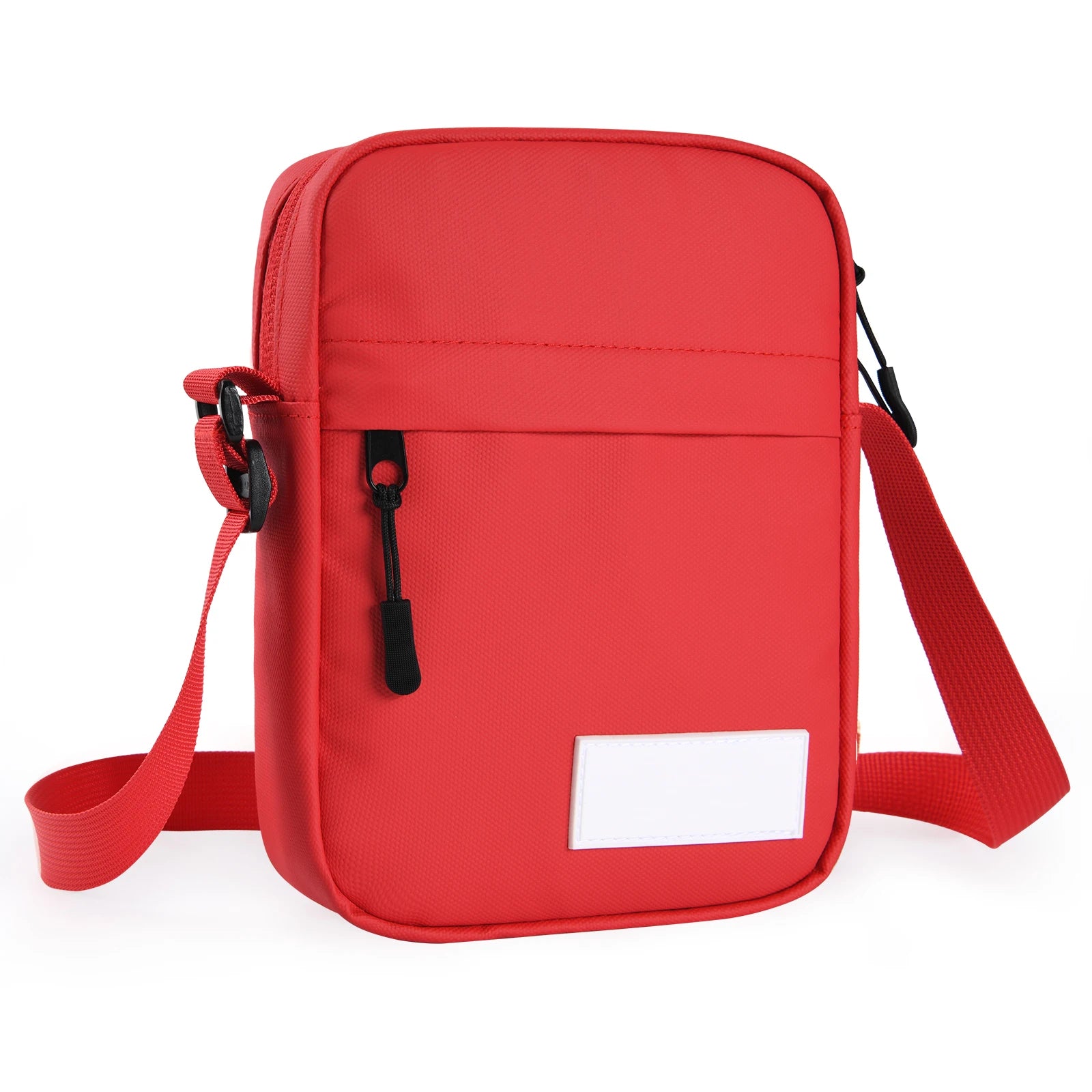 Backper Spica Crossbody Messenger Bag — Watermelon Red