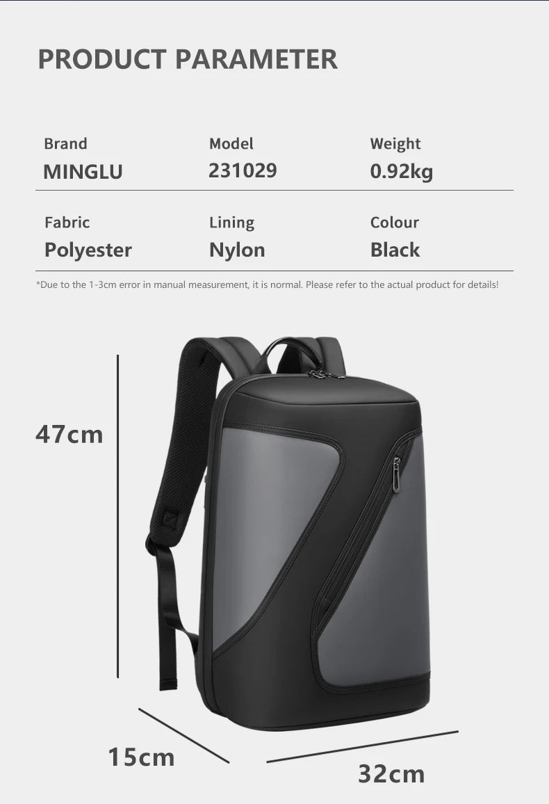 Mingao 231029 Waterproof Travel Laptop Backpack - detail 4