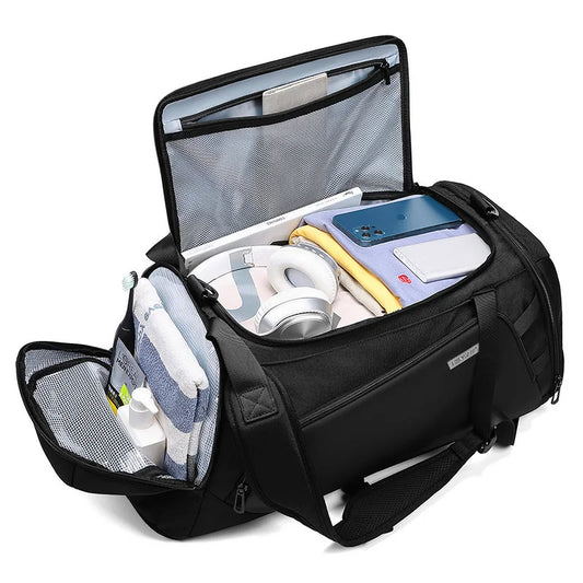 Mingao 1917 Waterproof Sports Gym Duffle Bag with Shoe Compartment - main