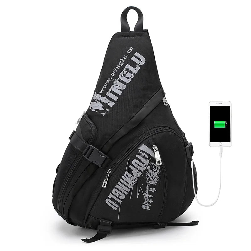 Mingao 177 Waterproof Triangle Crossbody Sling Bag