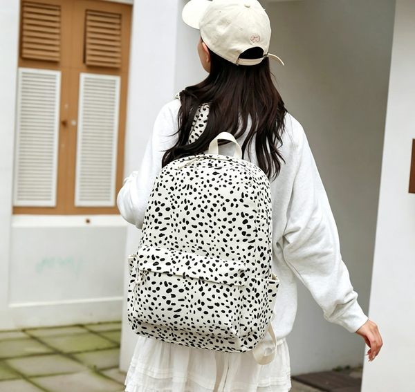 Zircon SJ8502SCH corduroy backpack front