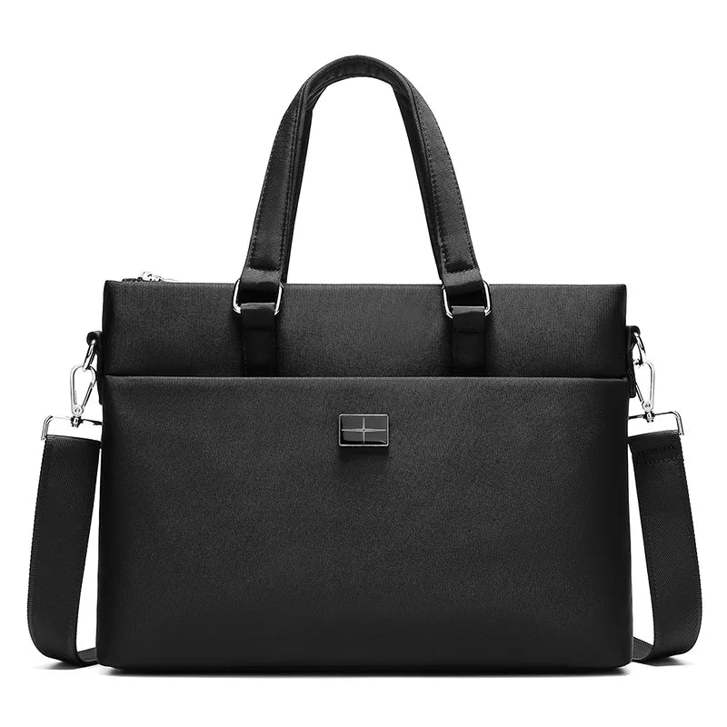 Mingao 186 14-inch Business Laptop Briefcase Bag - Black