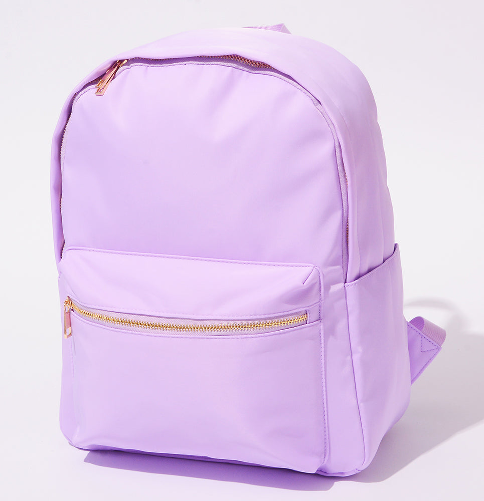 Backper Aquila 15-inch Nylon Laptop Backpack — Purple