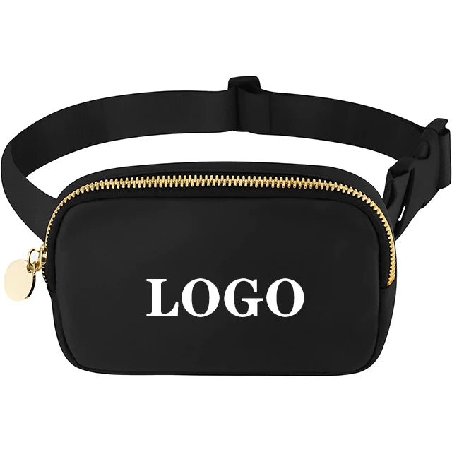 Backper Triangulum Sublimation Sport Waist Bag — Black