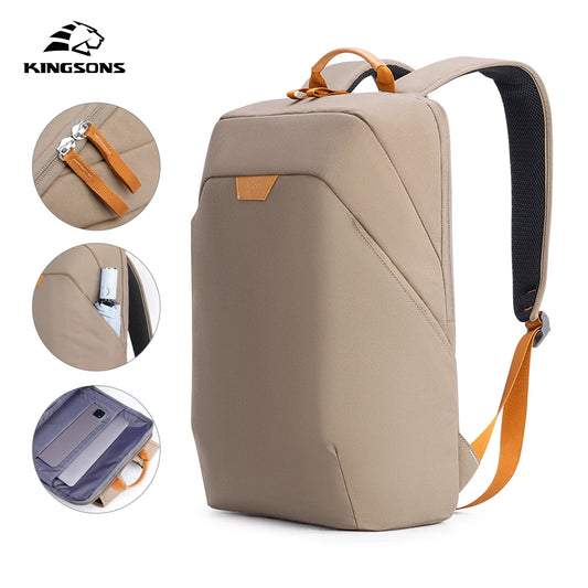 Kingsons unisex waterproof travel backpack — side detail