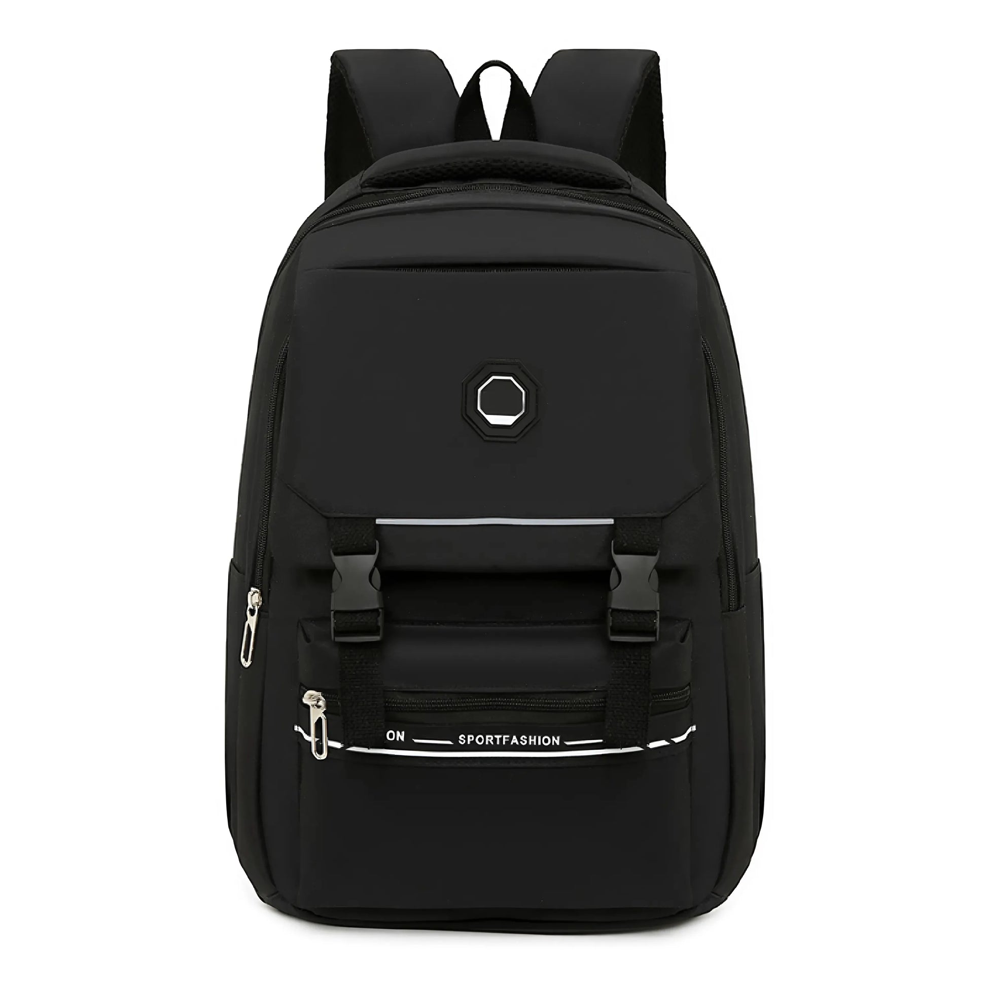 Student school backpack side profile