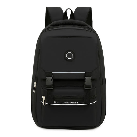Student school backpack side profile