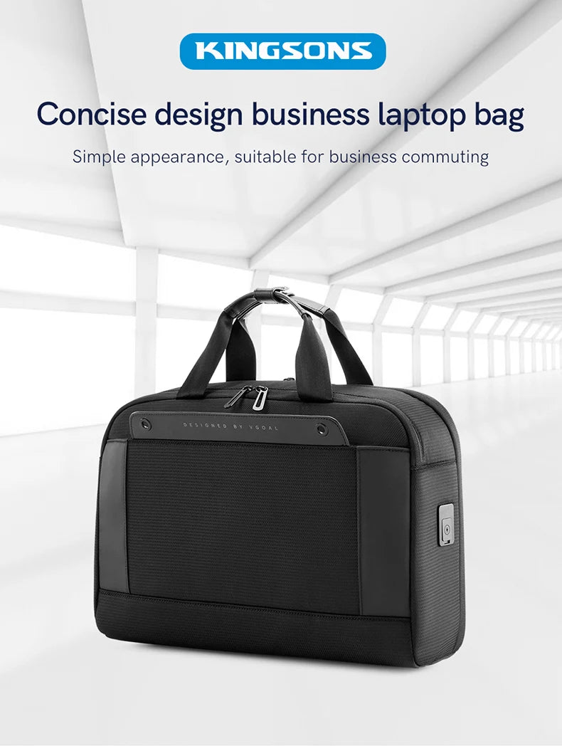 Kingsons 15.6" USB Multifunction Laptop Backpack