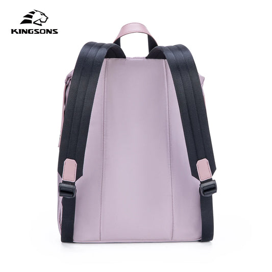 Kingsons women's school backpack — side detail