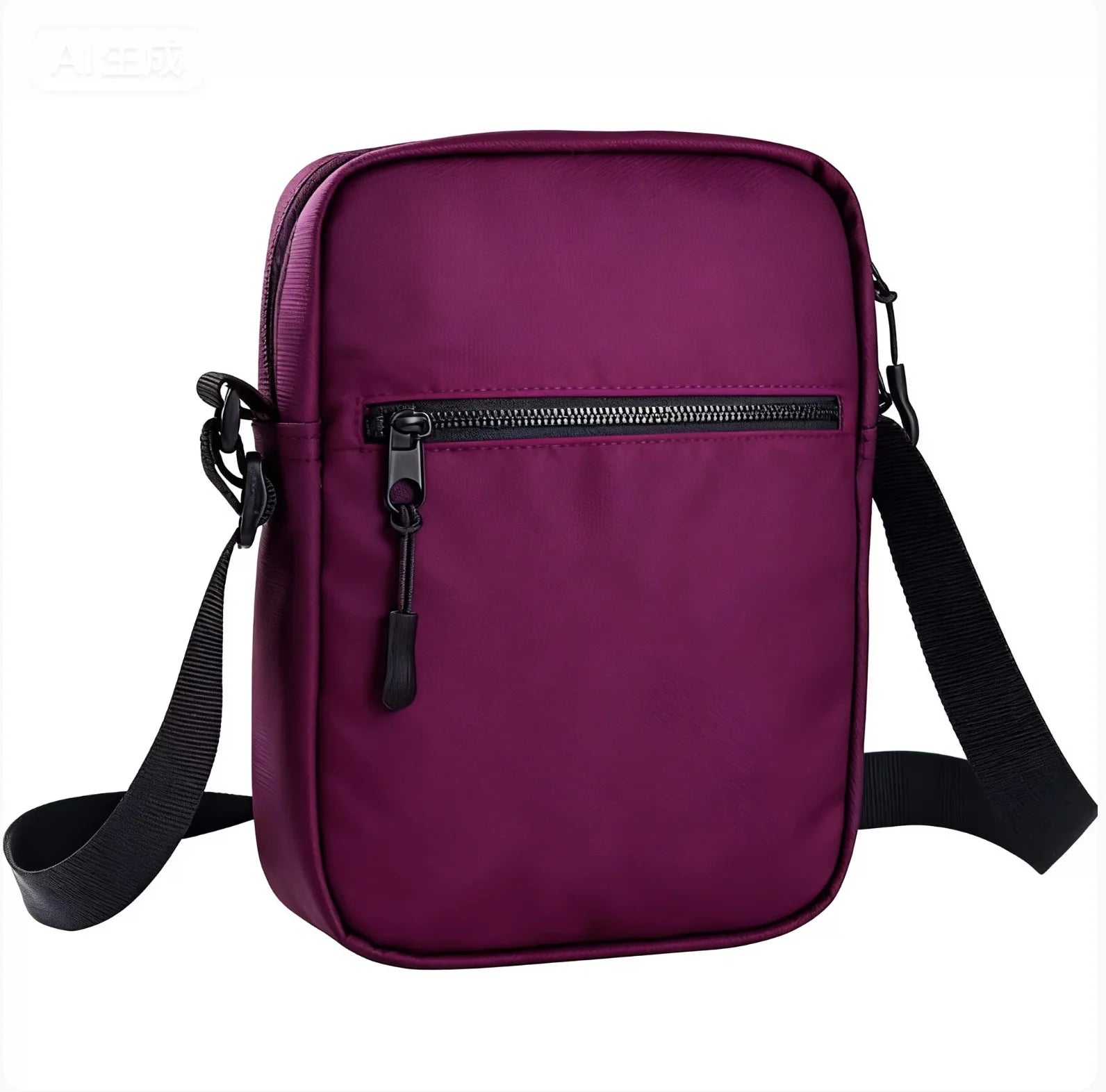 Backper Spica Crossbody Messenger Bag — Purple