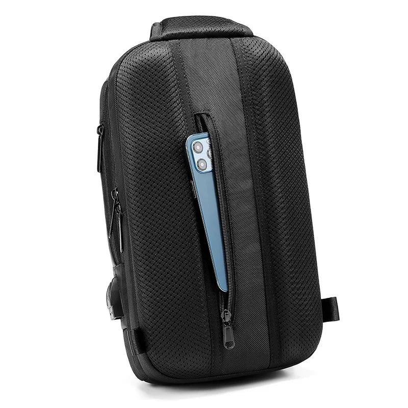 Mingao 7082 USB Anti-Theft Crossbody Sling Bag